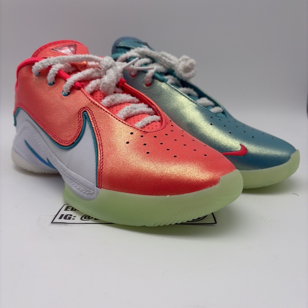 Size 9 - Nike Men's LeBron 22 Christmas Pack - Limelight (HV5148-600) - Picture 4 of 8
